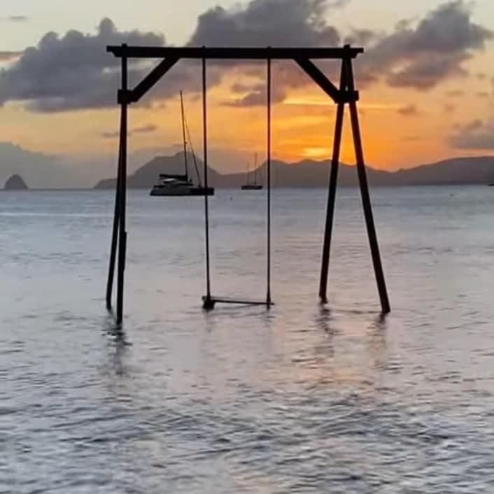 Appartamento Le Hamo - Tropical : T2 piscine proche plage Sainte-Anne Esterno foto